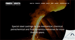 Desktop Screenshot of fonderia-augusta.com